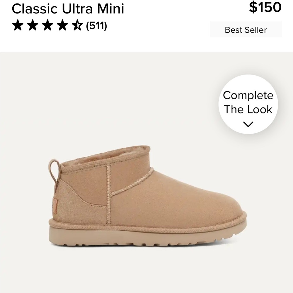UGG Classic Ultra Mini (sand color)